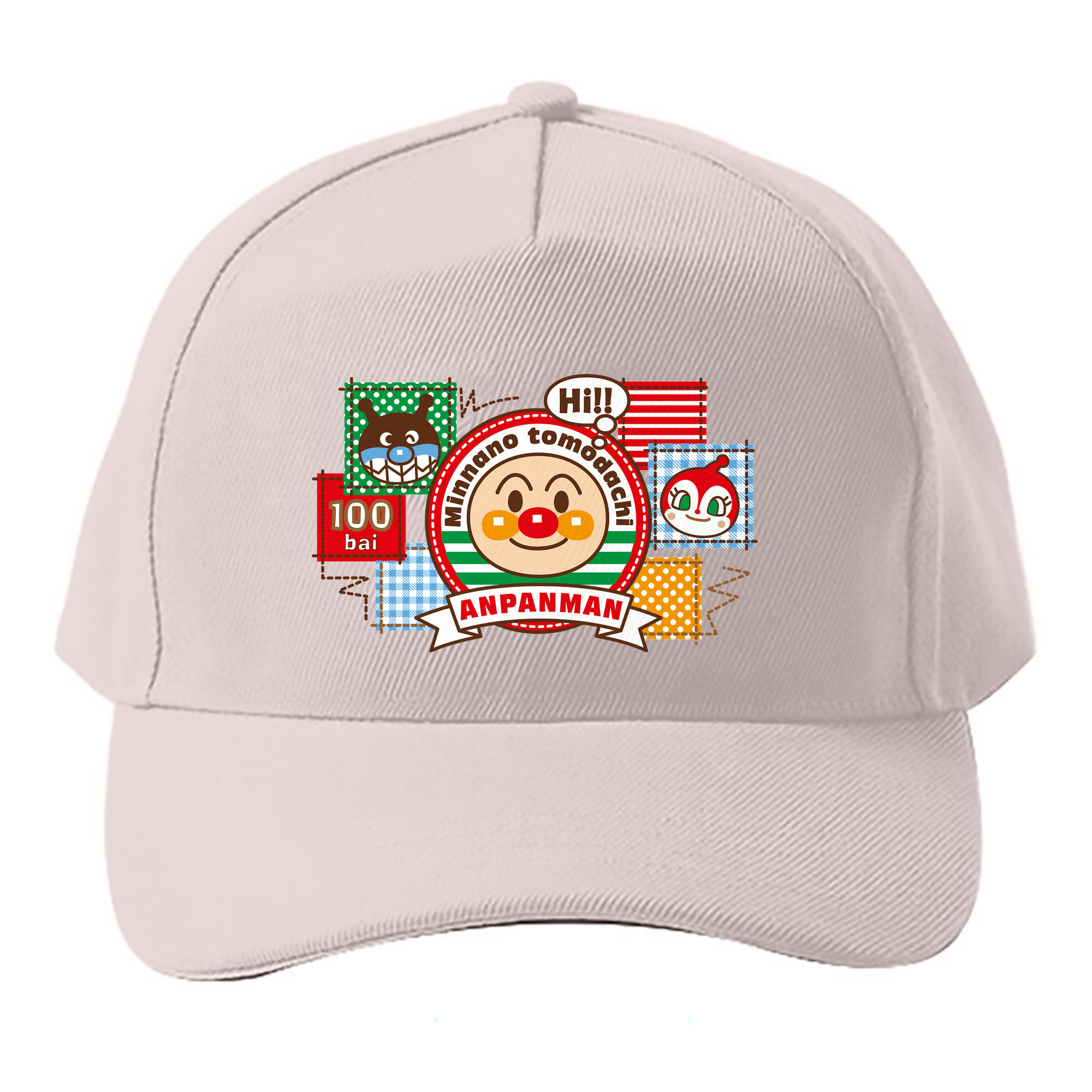 （画像用） アンパンマン Anpanman ベースボールキャップ 綿100％ 男女兼用 帽子 スポーツ